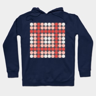 Colorful Dots pattern on Dark Background Hoodie